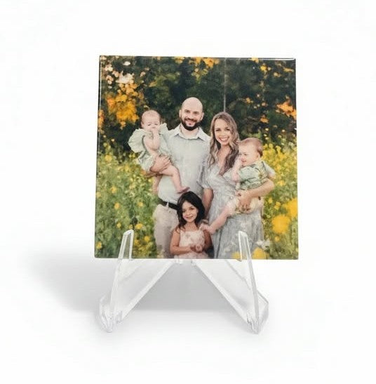Single Custom Photo Magnet (2 in by 2 in)